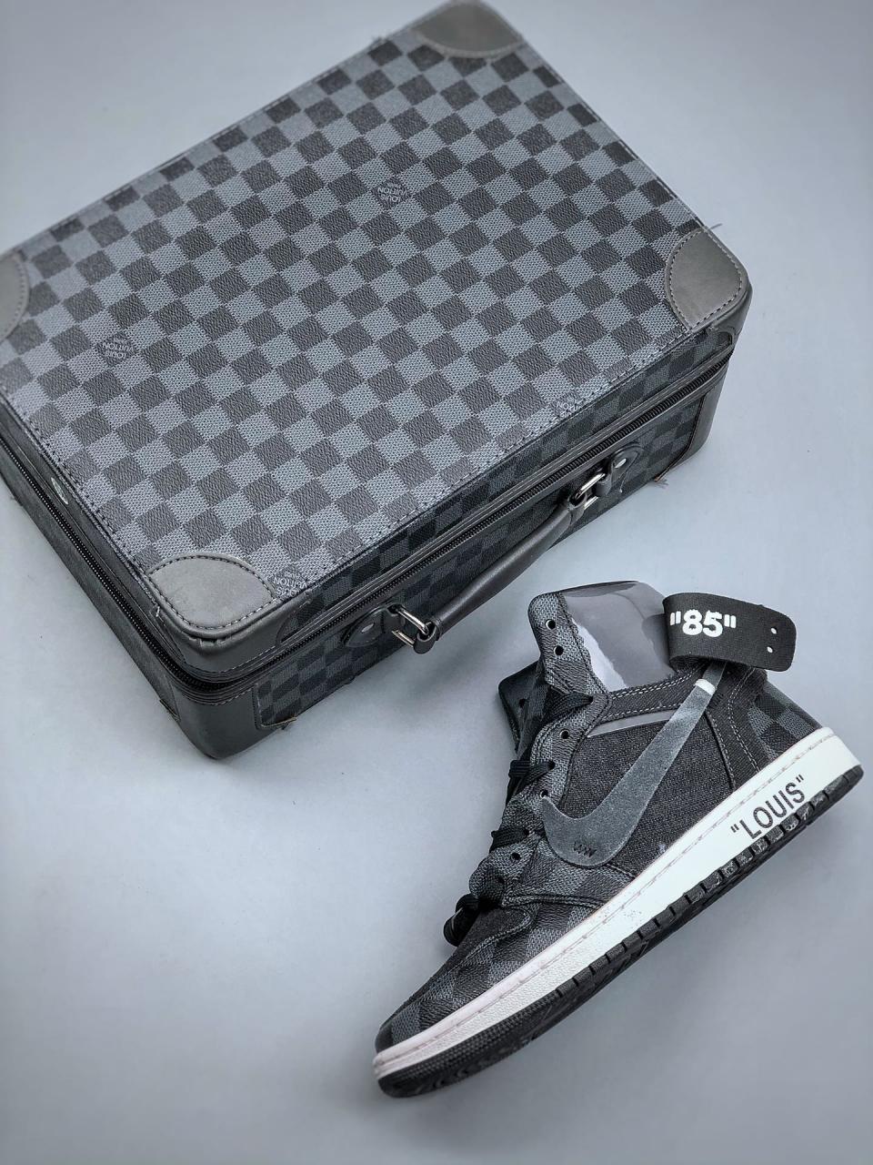 Louis Vuitton x Air Jordan 1 Pinnacle AJ generation basketball shoes插图2