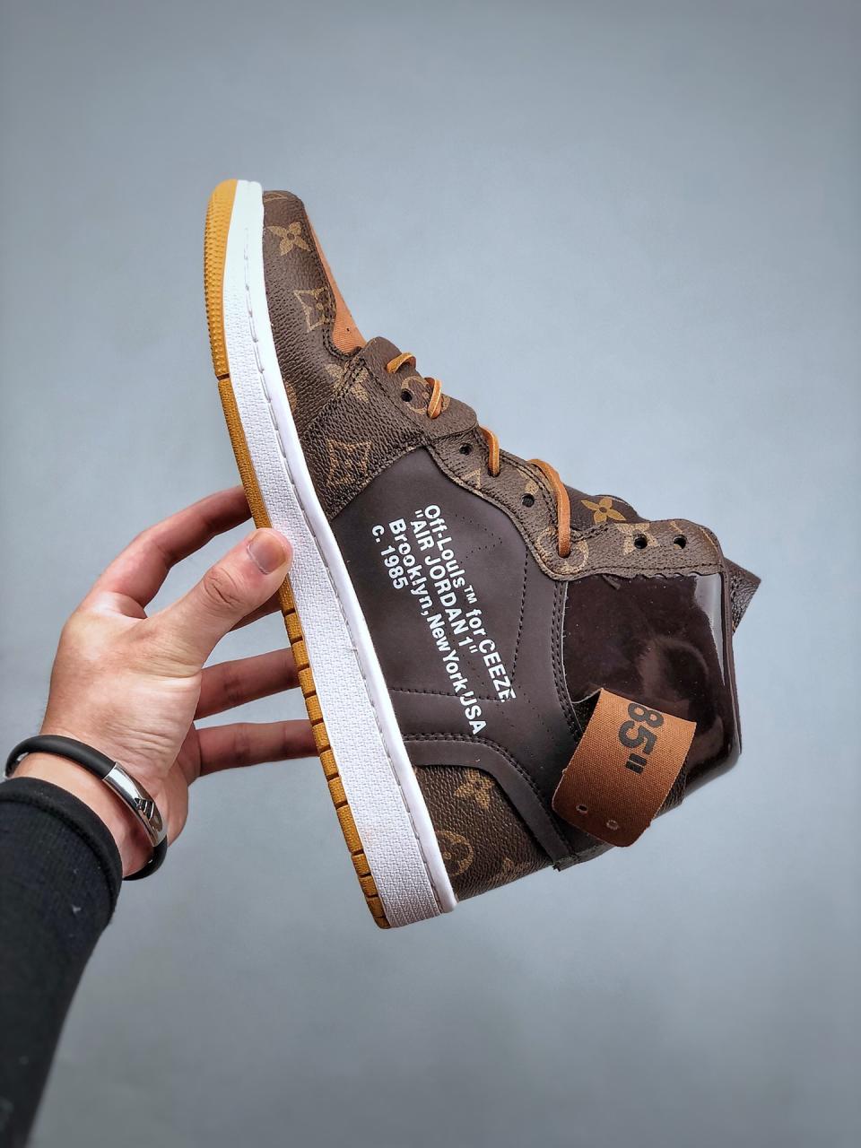 Louis Vuitton x Air Jordan 1 Pinnacle AJ generation basketball shoes插图1