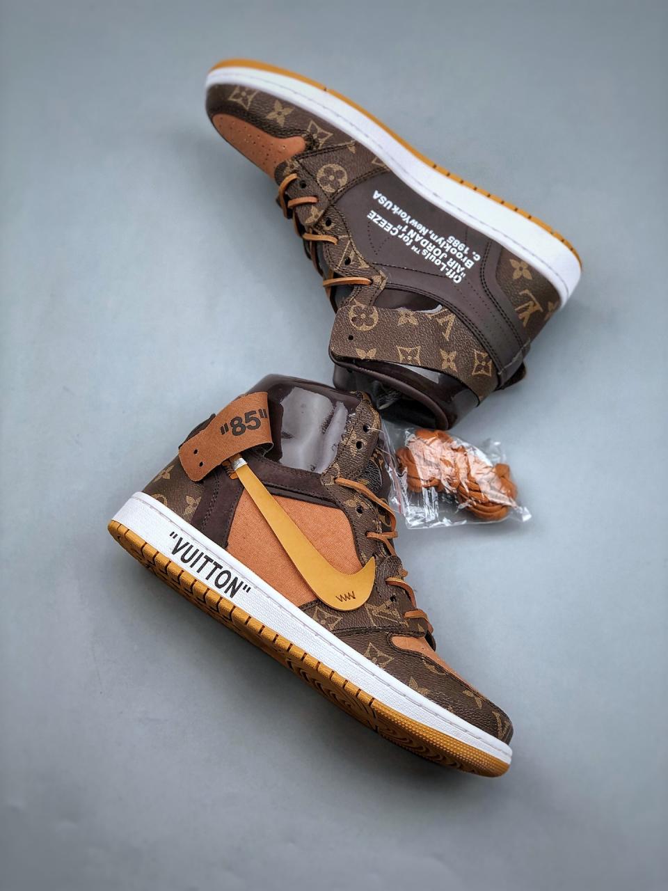 Louis Vuitton x Air Jordan 1 Pinnacle AJ generation basketball shoes插图5