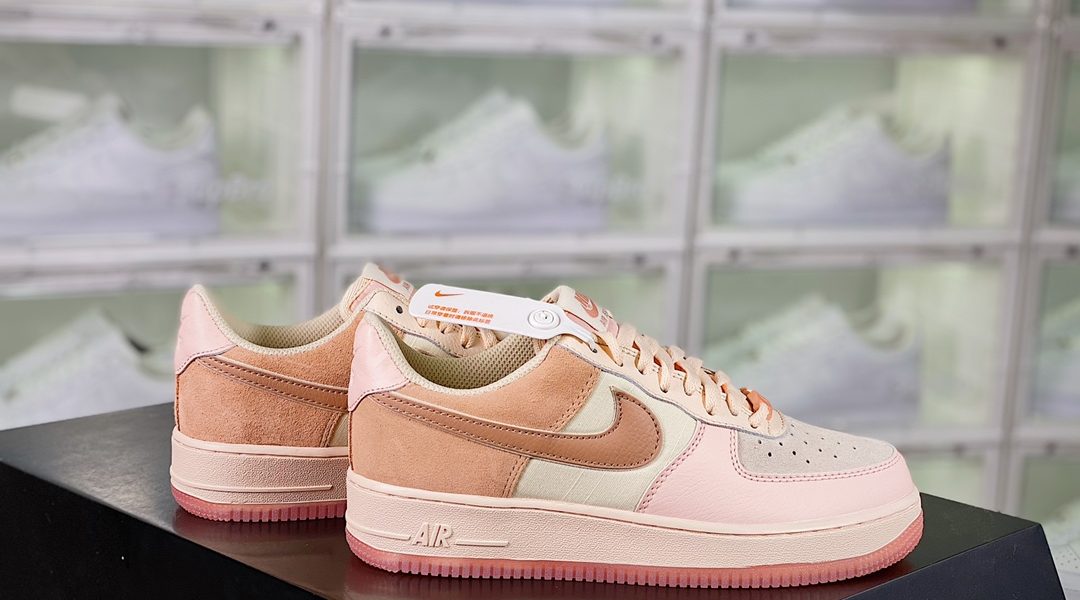 Nike Wmns Air Force 1′ 07 Low Premium”Washed Coral”缩略图