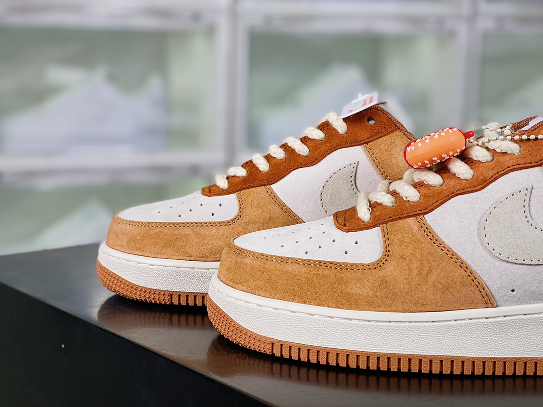 Nike Air Force 1´07 Low”Medium Curry” air sole插图4