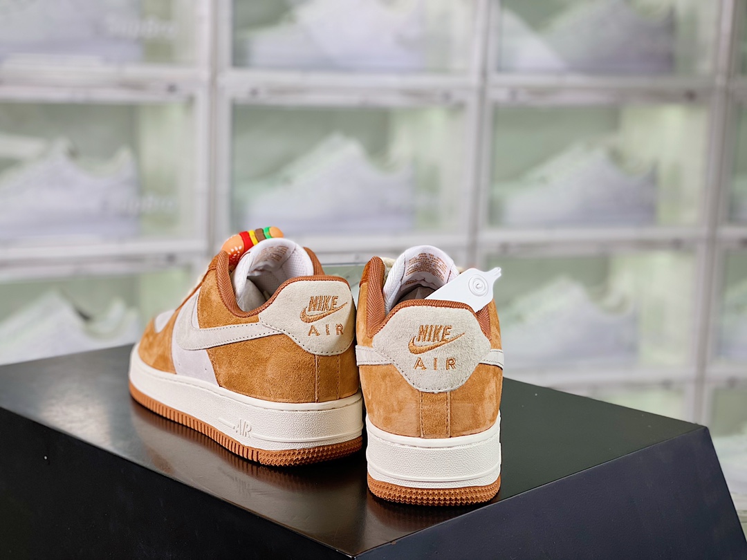 Nike Air Force 1´07 Low”Medium Curry” air sole插图2