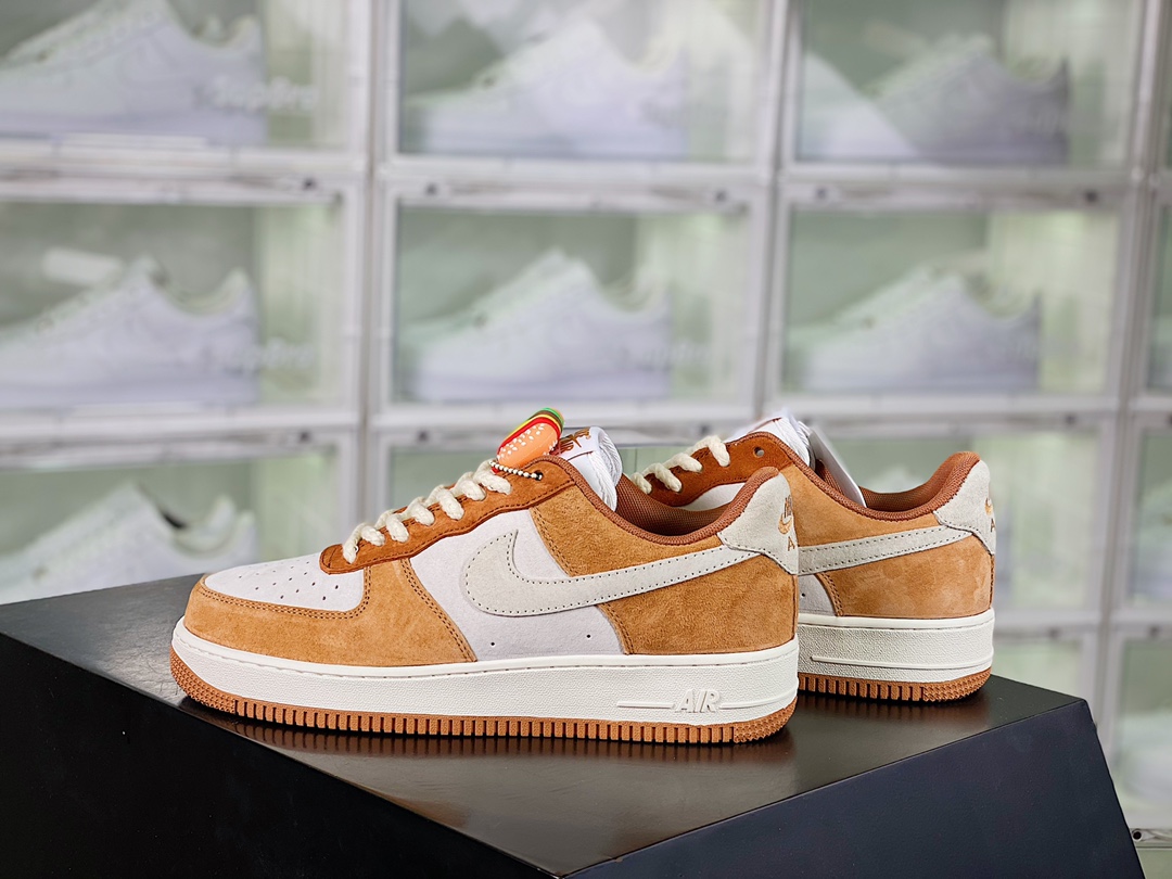 Nike Air Force 1´07 Low”Medium Curry” air sole插图1