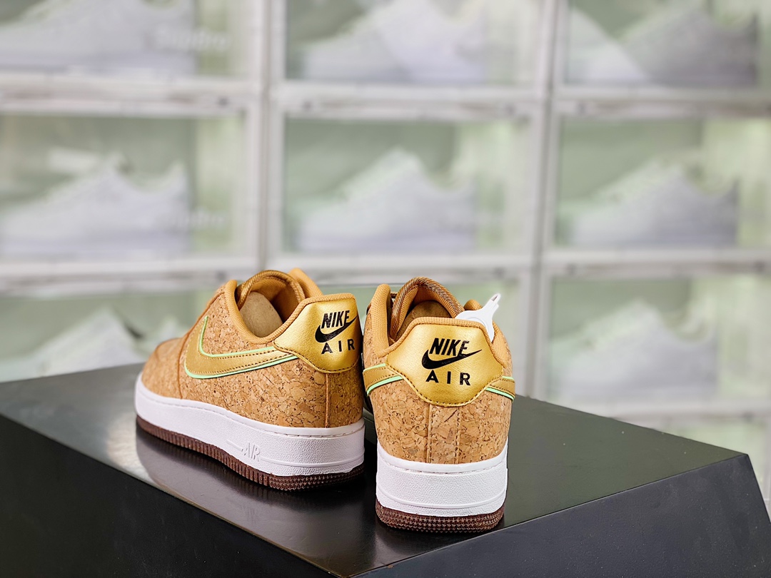 Nike Air Force 1 ’07 LV8 Low”Happy Pineapple” “Cork pineapple white”插图2