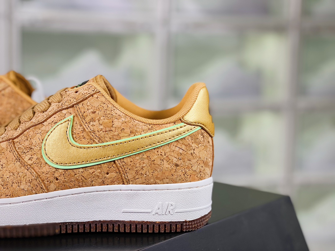 Nike Air Force 1 ’07 LV8 Low”Happy Pineapple” “Cork pineapple white”插图5