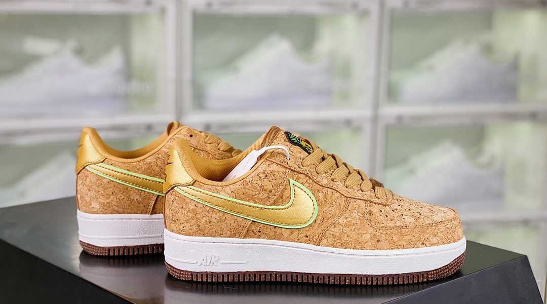 Nike Air Force 1 ’07 LV8 Low”Happy Pineapple” “Cork pineapple white”缩略图 Nike Air Force 1 ’07 LV8 Low”Happy Pineapple” “Cork pineapple white”缩略图
