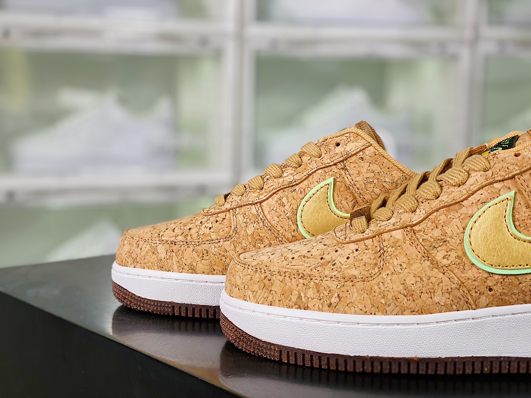 Nike Air Force 1 ’07 LV8 Low”Happy Pineapple” “Cork pineapple white”插图4