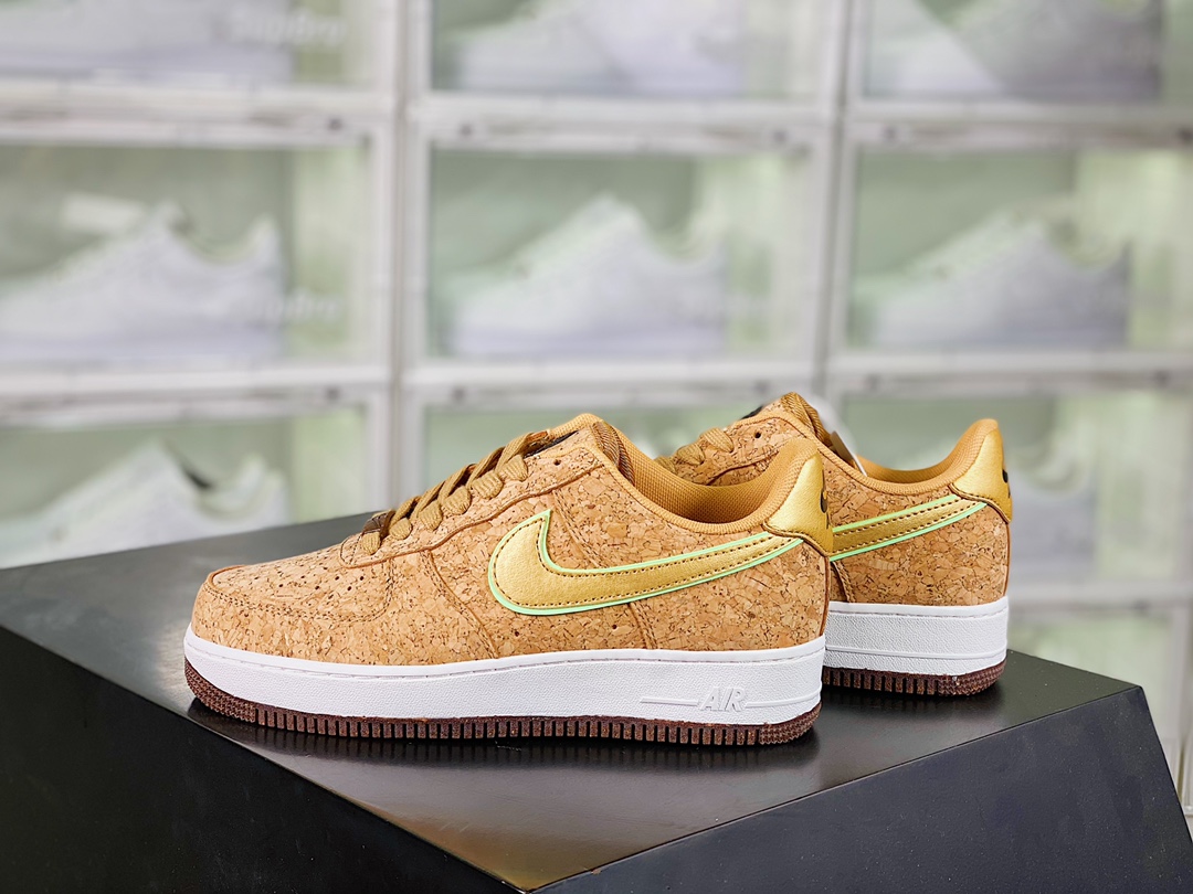 Nike Air Force 1 ’07 LV8 Low”Happy Pineapple” “Cork pineapple white”插图1