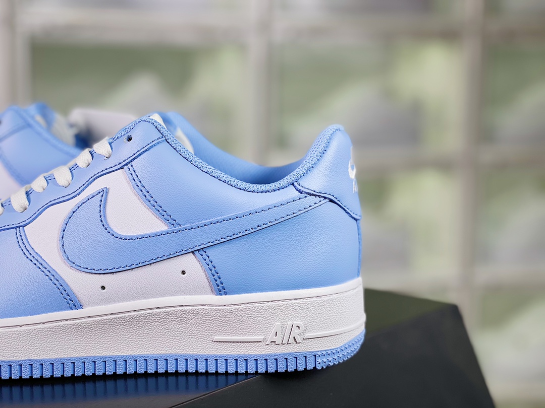 Nike Air Force 1’07″Aluminum” “UNC North Carolina blue”插图5