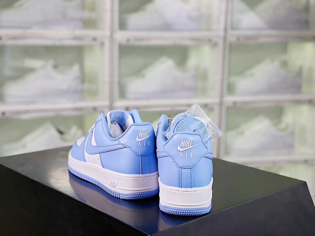 Nike Air Force 1’07″Aluminum” “UNC North Carolina blue”插图2