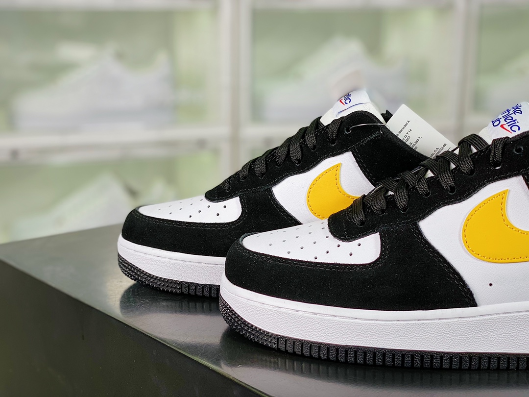 Nike Air Force 1’07″White/Black” Casual board shoes插图4