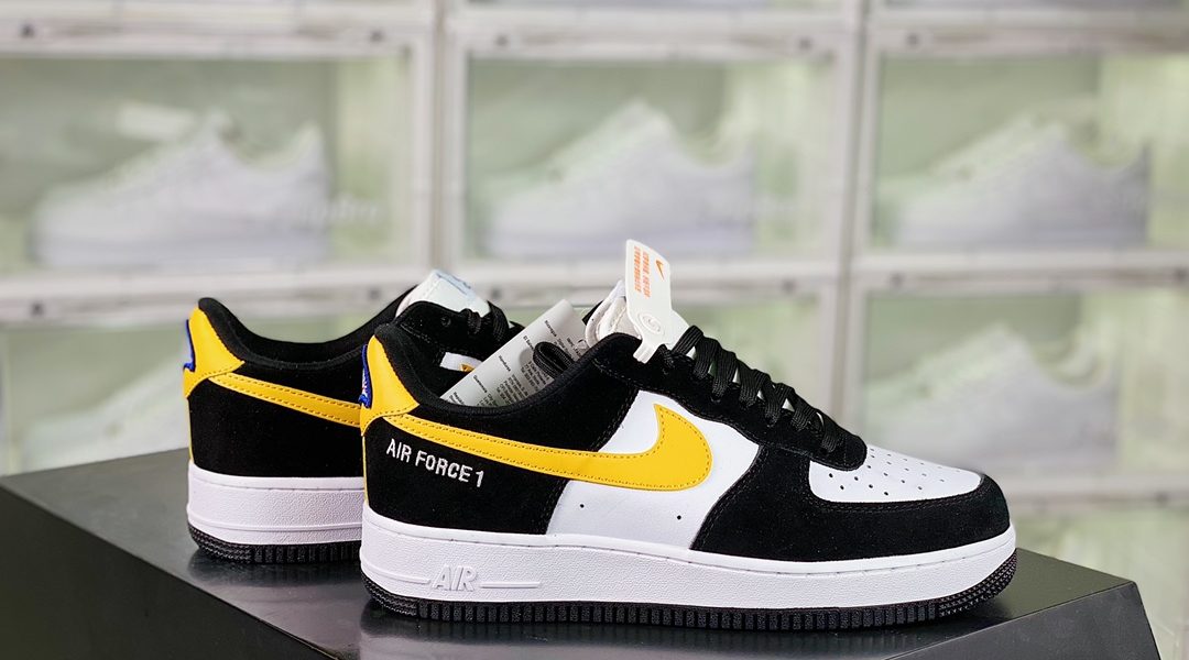 Nike Air Force 1’07″White/Black” Casual board shoes缩略图