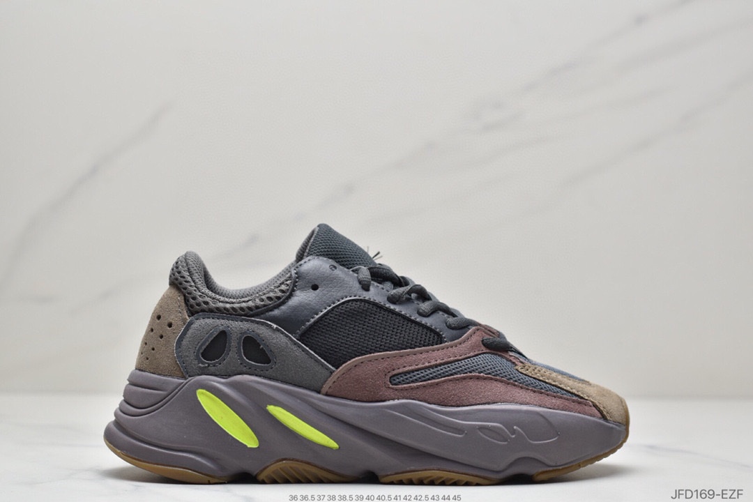 Adidas yeezy boost 700 inertia Kanye coconut 700 3M reflective running shoes插图1