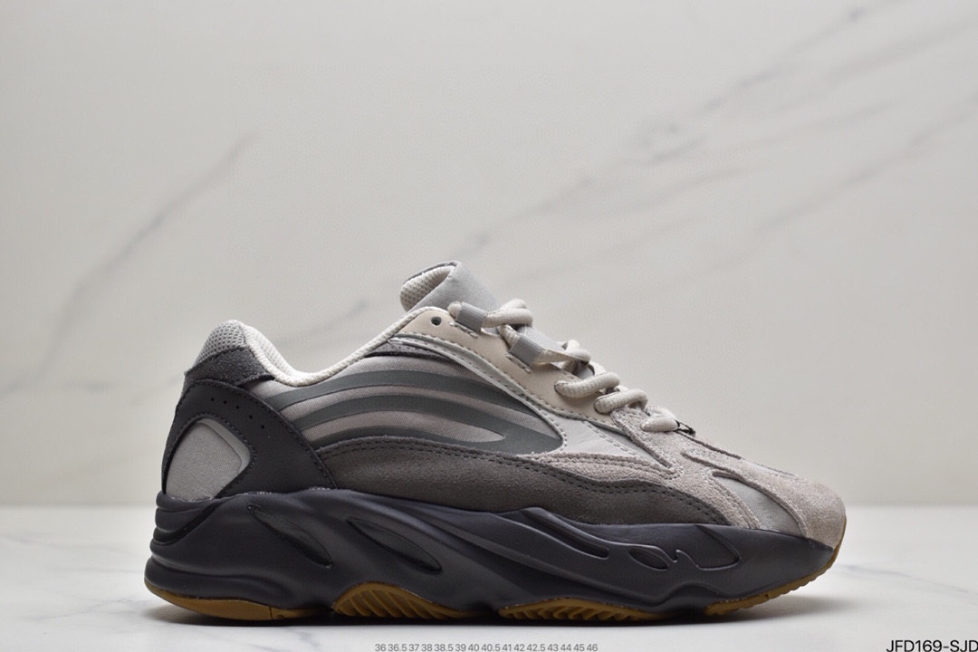 Adidas yeezy boost 700 inertia Kanye coconut 700 3M reflective running shoes插图5