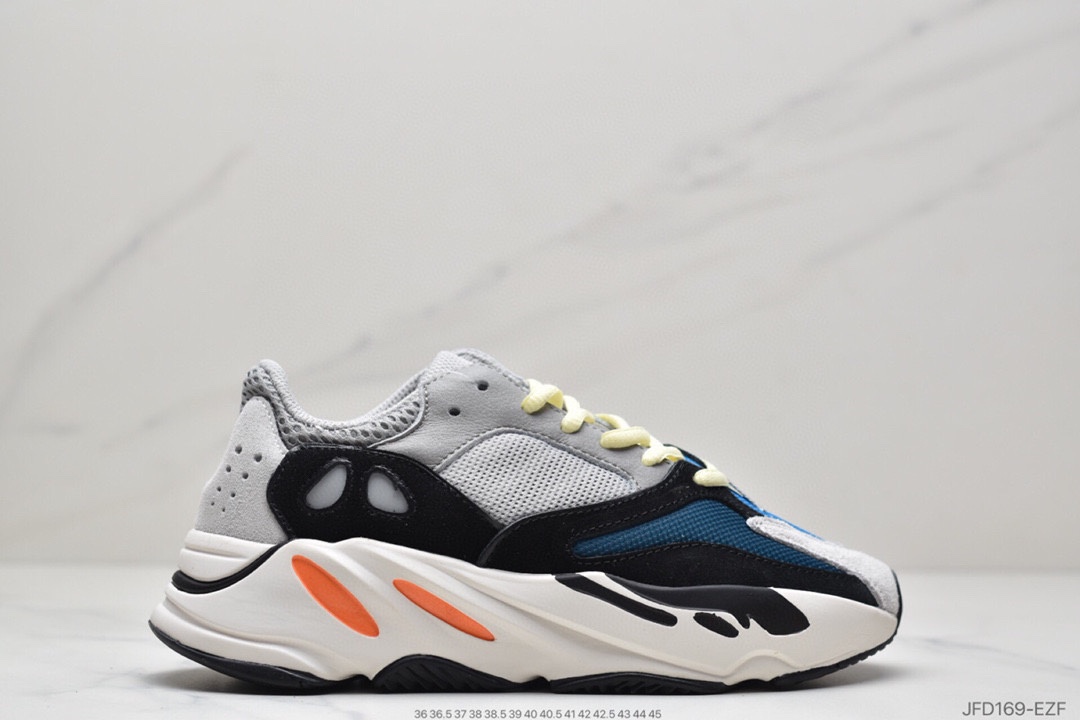 Adidas yeezy boost 700 inertia Kanye coconut 700 3M reflective running shoes缩略图