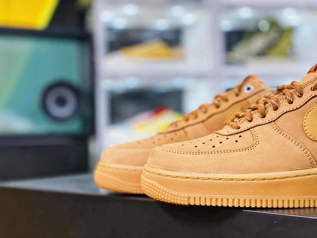 Air Force 1 Low 07 LV8 “Wheat / Flax”2019 new edition插图4