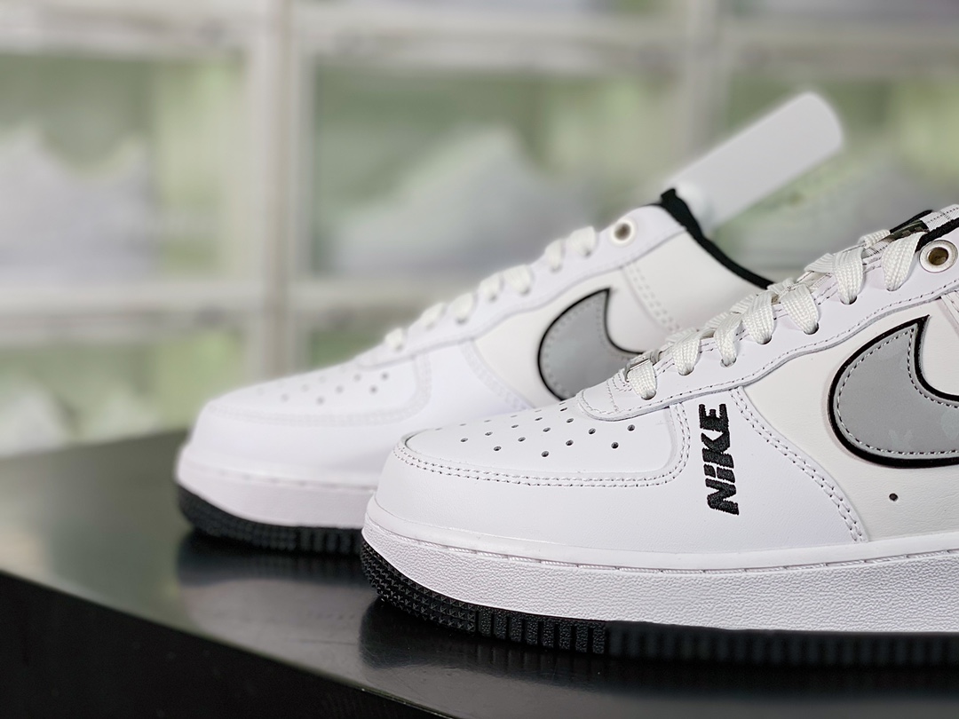 Nike Air Force 1 Low”White/Black/Sliver” style code:DC8873-101插图4