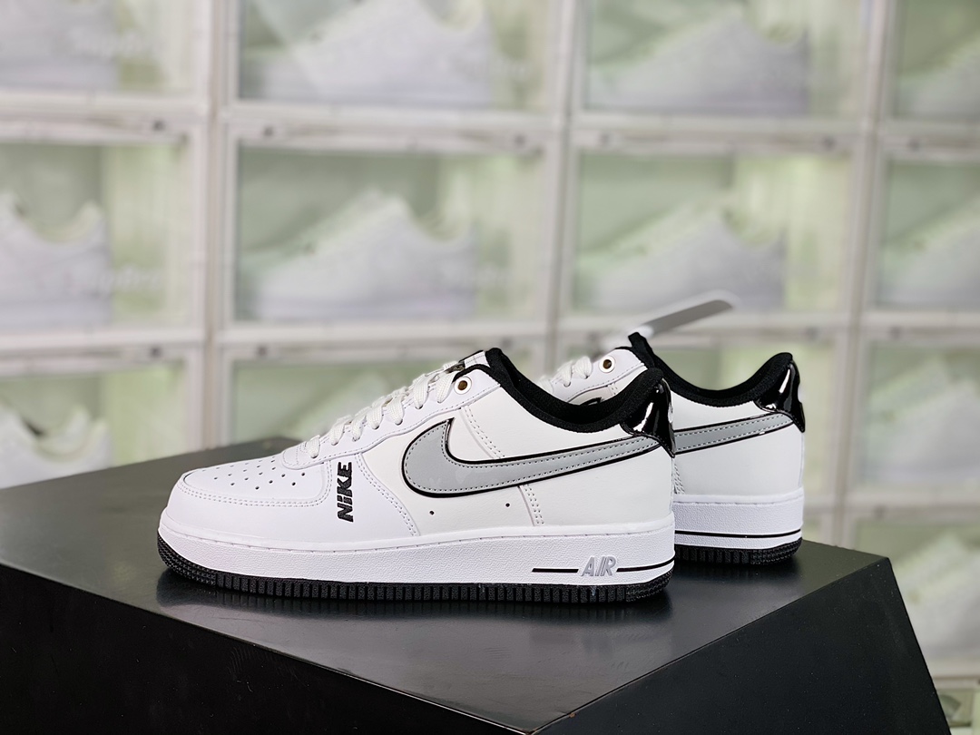 Nike Air Force 1 Low”White/Black/Sliver” style code:DC8873-101插图1
