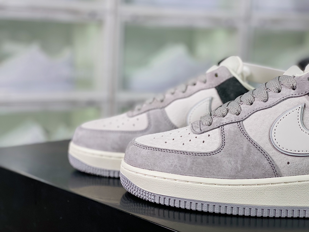 Nike Air Force 1´07 Low Suede”Grey/White/Brown” style code:DW0831-896插图4