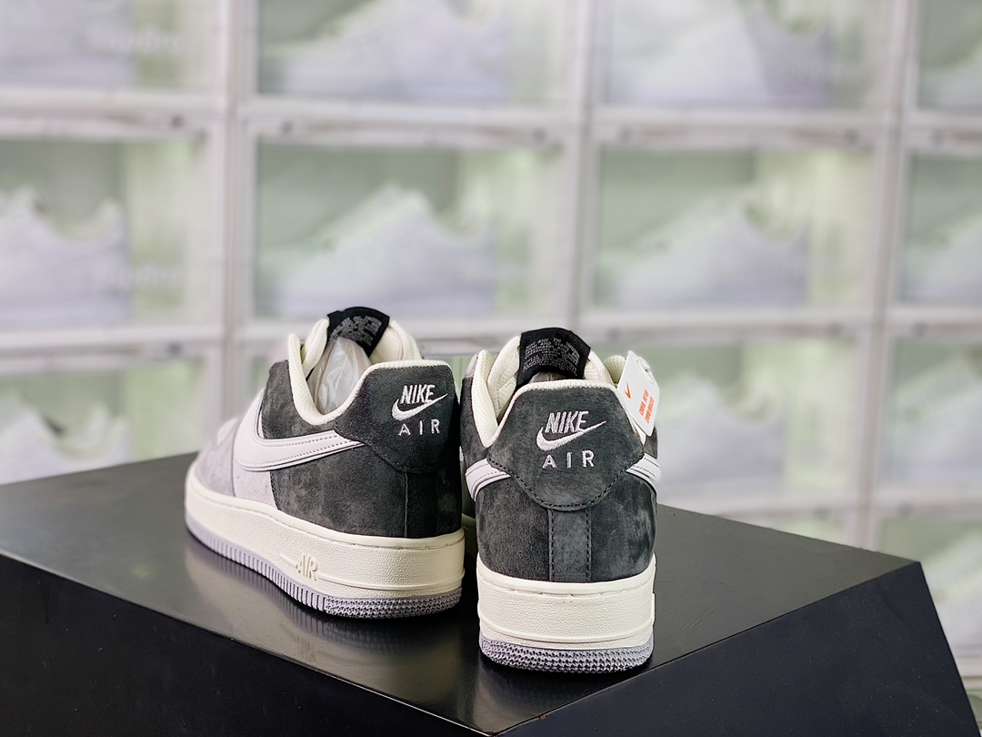 Nike Air Force 1´07 Low Suede”Grey/White/Brown” style code:DW0831-896插图2