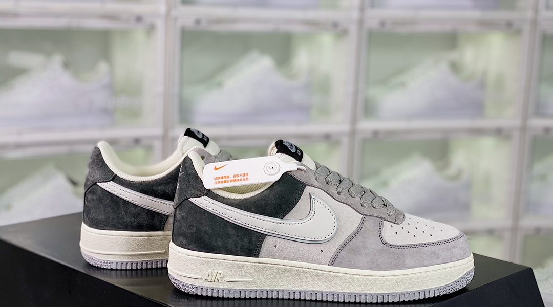 Nike Air Force 1´07 Low Suede”Grey/White/Brown” style code:DW0831-896缩略图