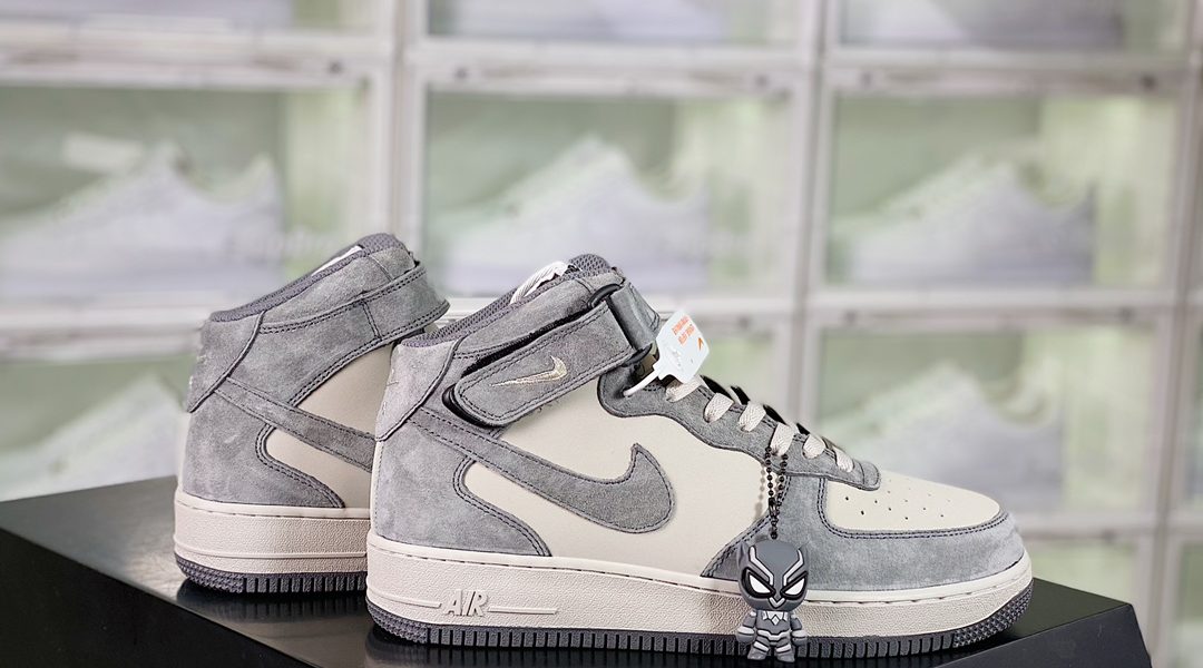 Nike Air Force 1´07 Mid”Kangaroo Grey” Style Code:CW2288-668缩略图