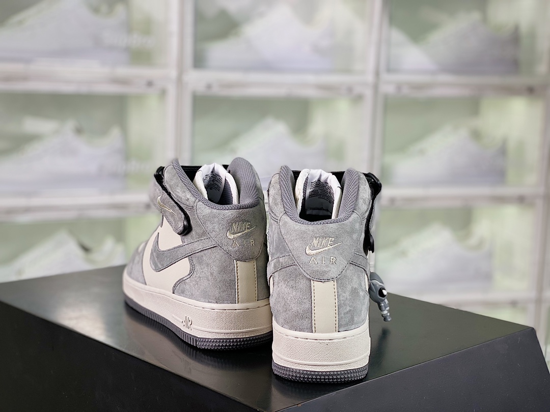 Nike Air Force 1´07 Mid”Kangaroo Grey” Style Code:CW2288-668插图2