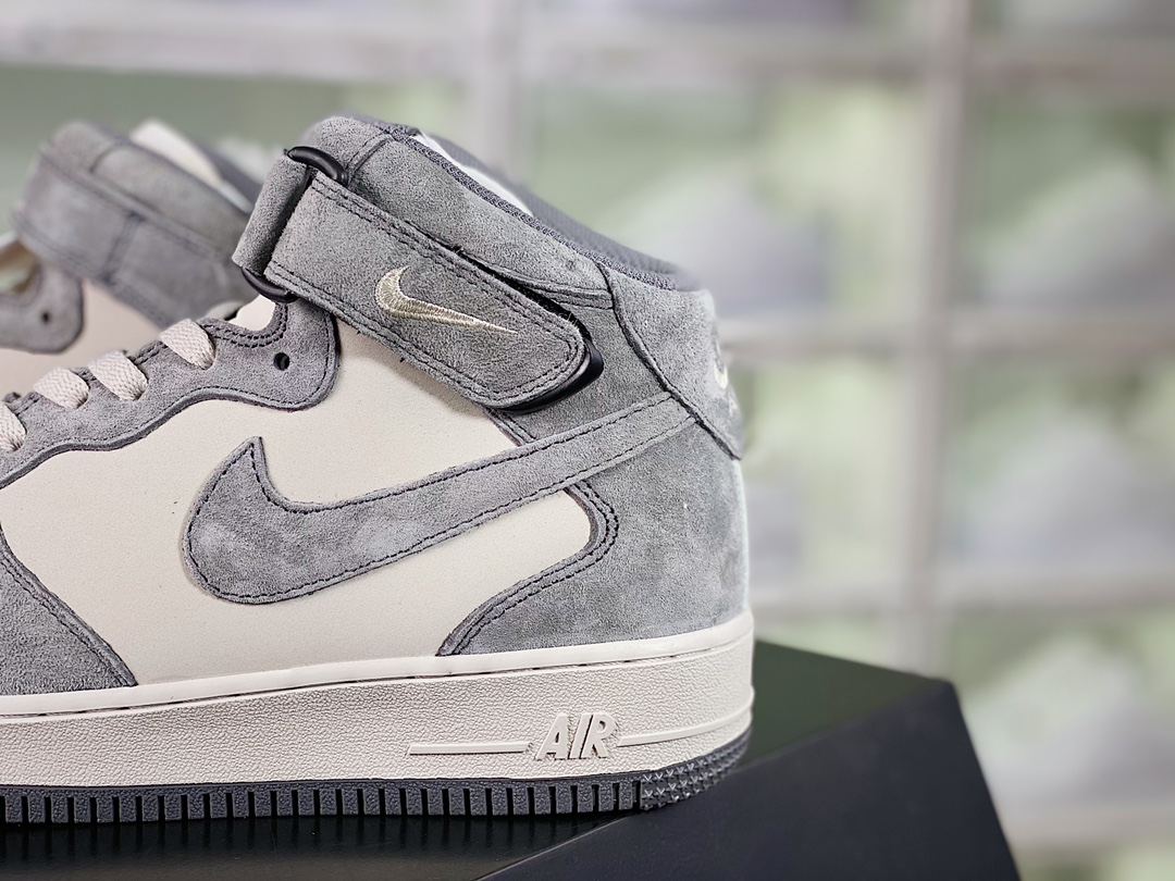 Nike Air Force 1´07 Mid”Kangaroo Grey” Style Code:CW2288-668插图5