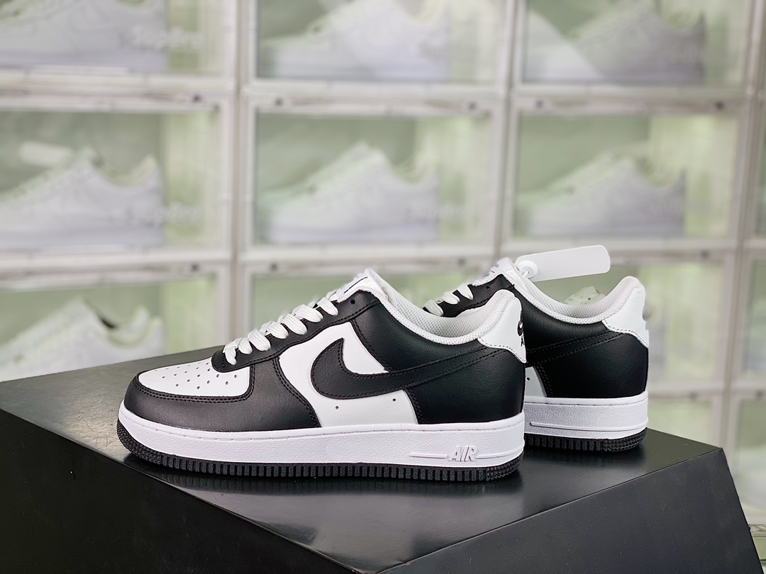 Nike Air Force 1’07″White/Black” Style Code: AQ4134-100插图1