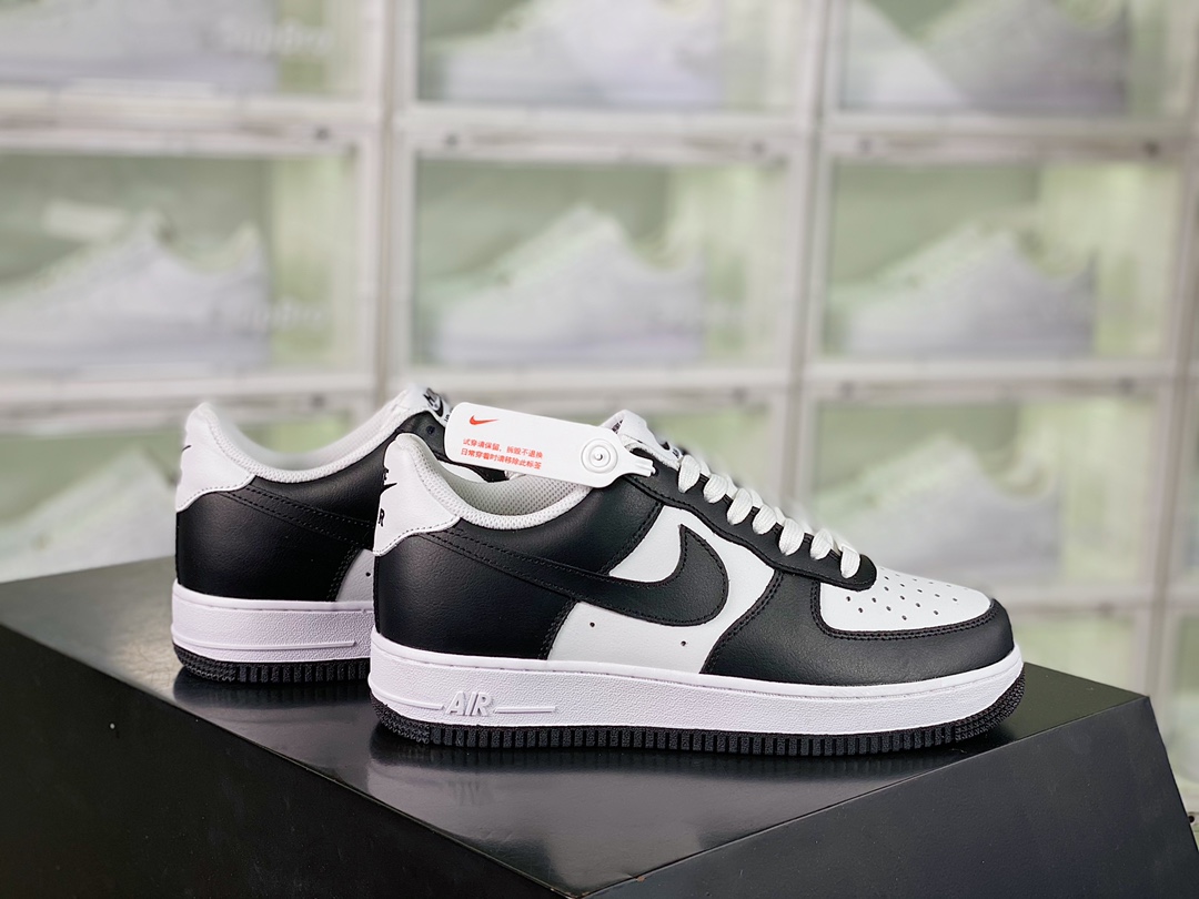 Nike Air Force 1’07″White/Black” Style Code: AQ4134-100插图