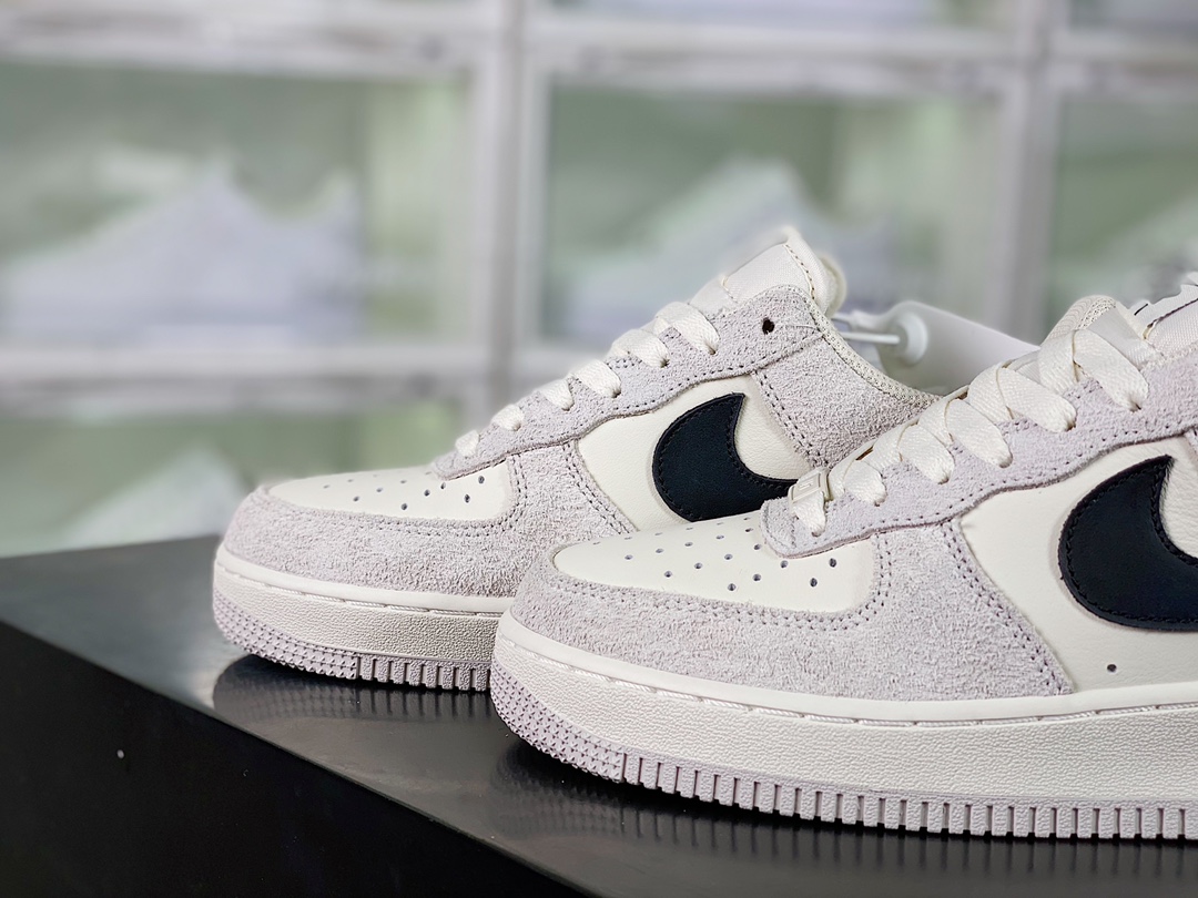 Nike Air Force 1’07 LV8″White/Wolf Gray/Black” Style code: BG5120-315插图4