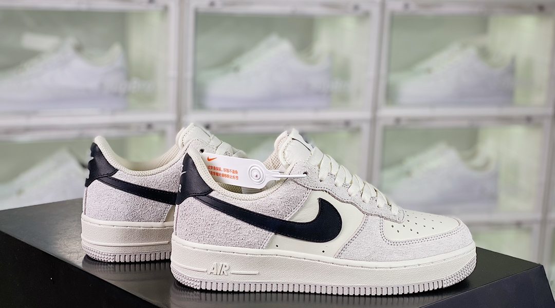 Nike Air Force 1’07 LV8″White/Wolf Gray/Black” Style code: BG5120-315缩略图