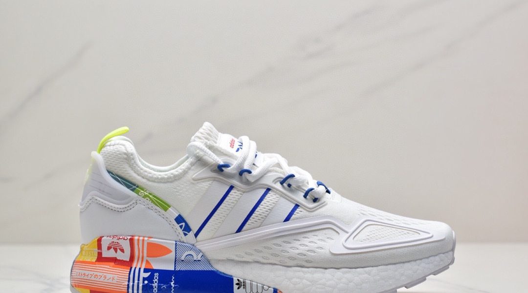 Adidas originals ZX 2K boost new cushioning running shoe缩略图