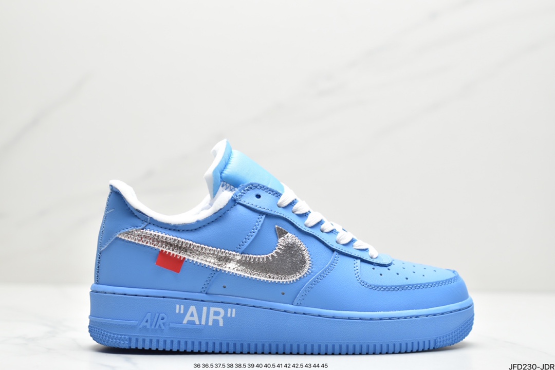 Off-white X Nike Air Force 1 “University Gold” OW插图2