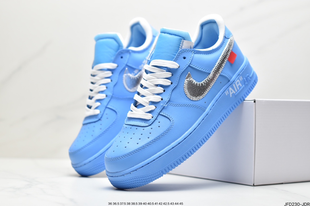 Off-white X Nike Air Force 1 “University Gold” OW插图5