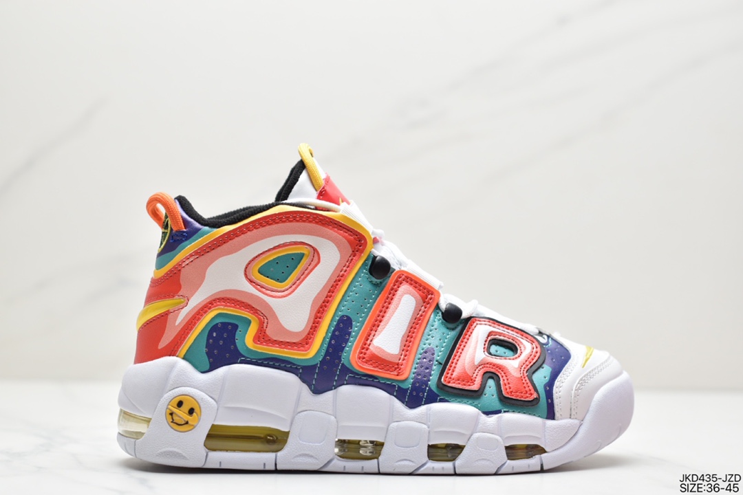 Nike Air More Uptempo QS”Barely Green” Basketball shoes插图4