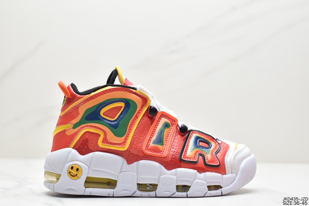 Nike Air More Uptempo QS”Barely Green” Basketball shoes插图2