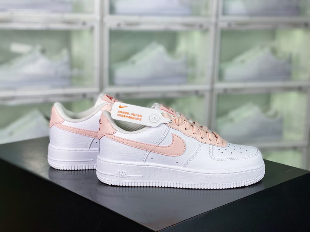 Nike Wmns Air Force 1’07 Low”White/Cherry Blosso Pink”