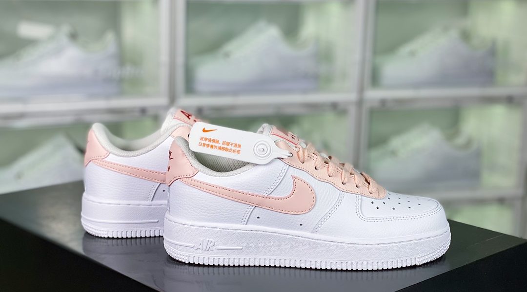 Nike Wmns Air Force 1’07 Low”White/Cherry Blosso Pink”缩略图