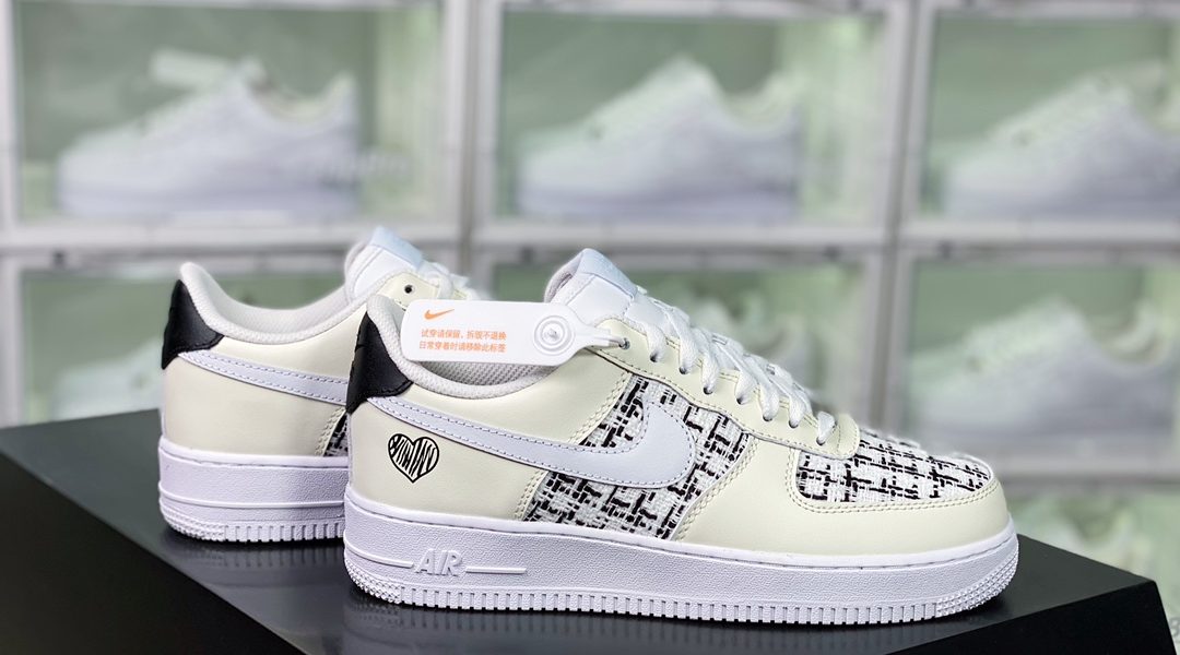 Nike Air Force 1 07 LV8″Creamy/Tweed” Style Code:DD8959-100缩略图