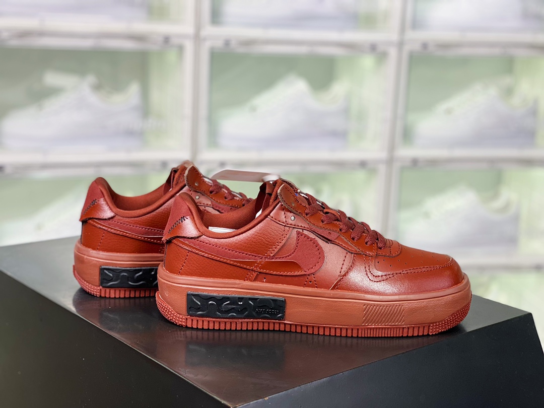 Nike Wmns Air Force 1 Fontanka”Burnt Sunrise”插图