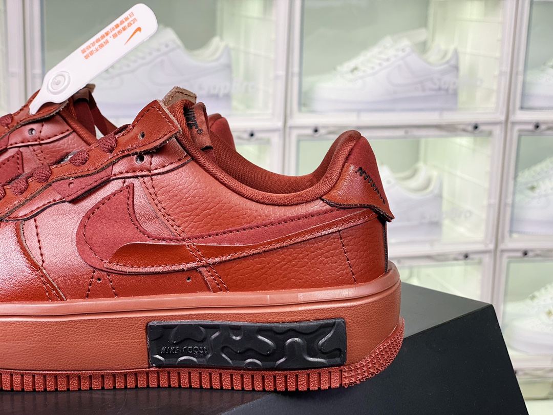 Nike Wmns Air Force 1 Fontanka”Burnt Sunrise”插图5