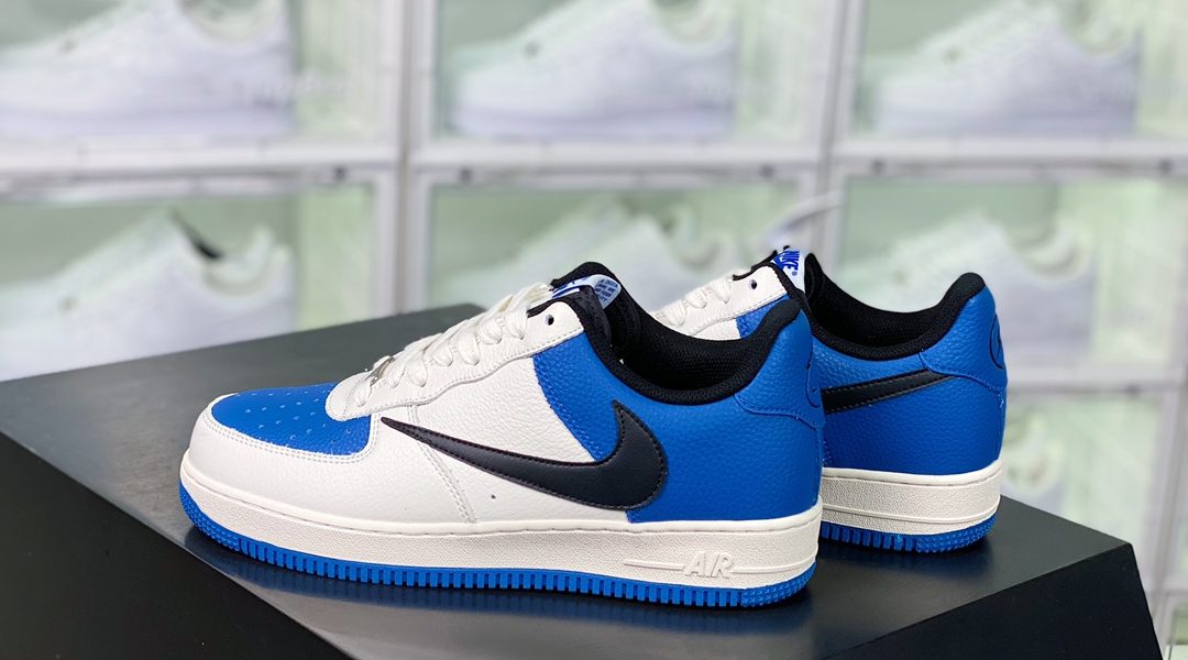 fragment design x Travis Scott x x Nike Air Force 1´07 SP”Military Blue”缩略图