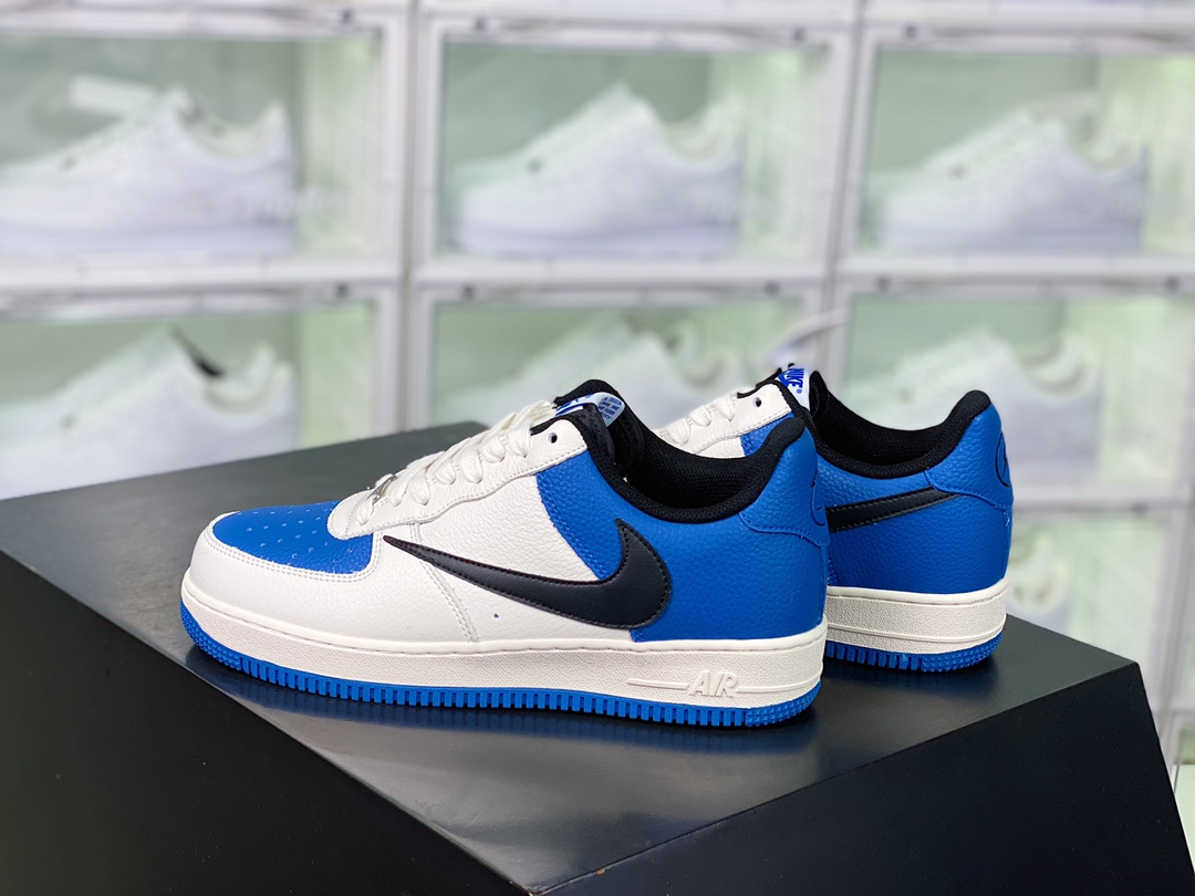 fragment design x Travis Scott x x Nike Air Force 1´07 SP”Military Blue”插图