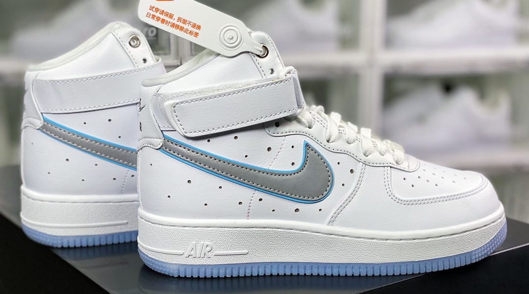 Air Force 1’07 High “White/Silver” Classic High Top Versatile Casual Sneakers缩略图 Air Force 1’07 High “White/Silver” Classic High Top Versatile Casual Sneakers缩略图