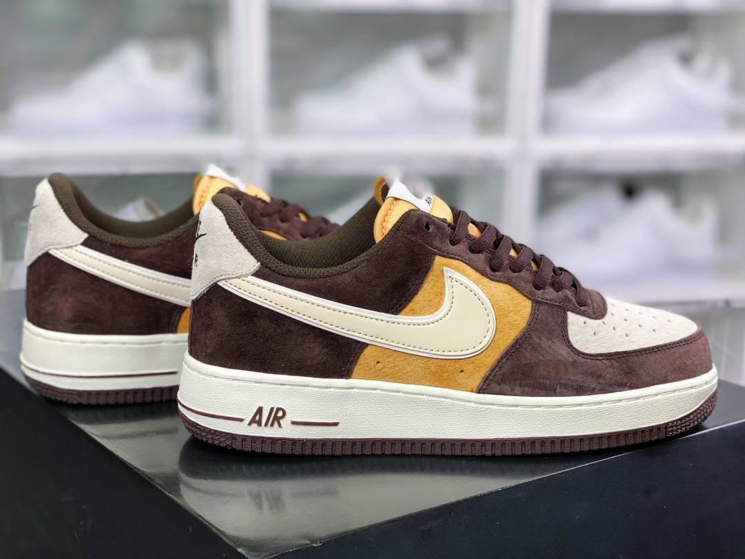 Nike Air Force 1 ´ 07 “Coffee” Air Force One “Coffee Light Brown Beige”插图