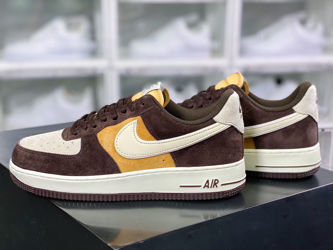 Nike Air Force 1 ´ 07 “Coffee” Air Force One “Coffee Light Brown Beige”插图1