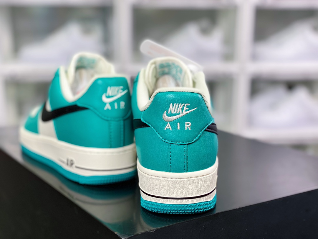 Nike Air Force 1’07 LV8 “Green Lake/Bridge/Black” style code:GH5696-302插图2