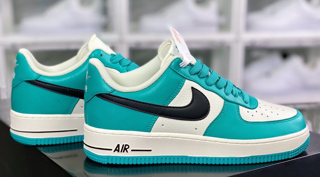 Nike Air Force 1’07 LV8 “Green Lake/Bridge/Black” style code:GH5696-302缩略图 Nike Air Force 1’07 LV8 “Green Lake/Bridge/Black” style code:GH5696-302缩略图