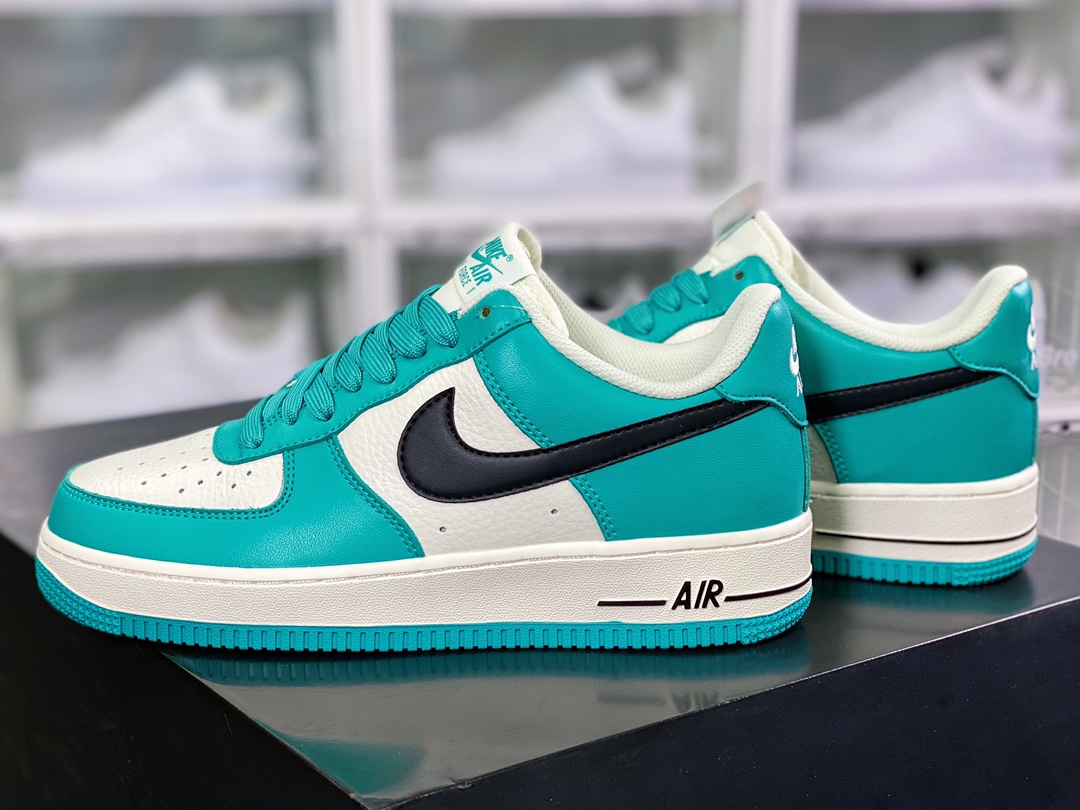 Nike Air Force 1’07 LV8 “Green Lake/Bridge/Black” style code:GH5696-302插图1